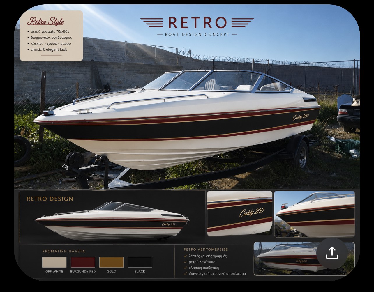 Retro concept
